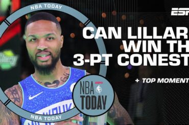 Damian Lillard to participate in the 3-Point Contest 🍿 Top Dame Time Moments | NBA Today