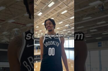 Get to know Josh Minott! #brooklynnets #nba #shorts