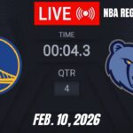 NBA LIVE! Memphis Grizzlies vs Golden State Warriors | February 10,2026 | NBA Regular Season | 2K26