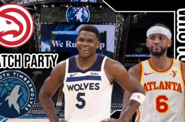 Atlanta Hawks vs Minnesota Timberwolves | Live Play by Play Stream | #nba #nbahighlights 2-9-26 🏀🔥