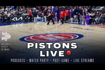 LIVE Detroit Pistons Vs Charlotte Hornets Watch Party | Woodward Pistons, February 6th, 2026