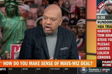 Pardon The Interruption | Wilbon on NBA Trades: AD to Wizards, Harden to Cavs, Giannis to Warriors?