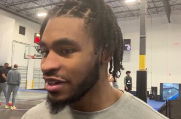 Cam Thomas on becoming a member of the Milwaukee Bucks