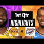 Los Angeles Lakers vs Thunder Full Game Highlights 1st Qtr | Feb 9 | 2026 NBA Highlights