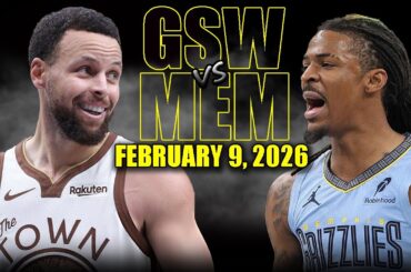 Golden State Warriors vs Memphis Grizzlies Full Game Highlights – February 9, 2026 | NBA Season