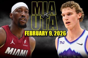 Miami Heat vs Utah Jazz Full Game Highlights – February 9, 2026 | NBA Season