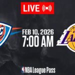 NBA LIVE! Oklahoma City Thunder vs Los Angeles Lakers | February 10, 2025 | NBA 2K26 GAMEPLAY