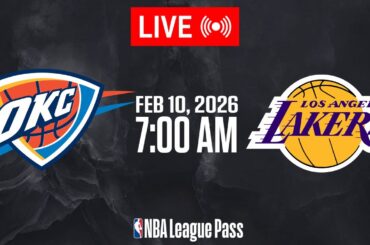 NBA LIVE! Oklahoma City Thunder vs Los Angeles Lakers | February 10, 2025 | NBA 2K26 GAMEPLAY