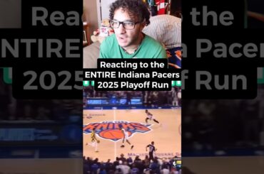 Reacting to the Indiana Pacers 2025 Playoff run!