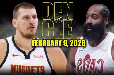 Denver Nuggets vs Cleveland Cavaliers Full Game Highlights – February 9, 2026 | NBA Season