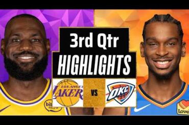 Los Angeles Lakers vs Thunder Full Game Highlights 3rd Qtr | Feb 9 | 2026 NBA Highlights