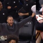 Steph Curry and Steve Kerr hyped after Gui Santos GAME WINNER vs Grizzlies