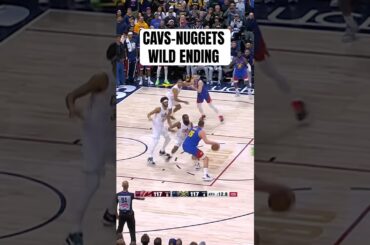 Wild finish to Cavs vs Nuggets 🍿