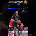 Bulls V'S Nets| Bulls 2 Times SLAM DUNK And |NETS 6 Times SLAM DUNK NBA Basketball Game 4 2026