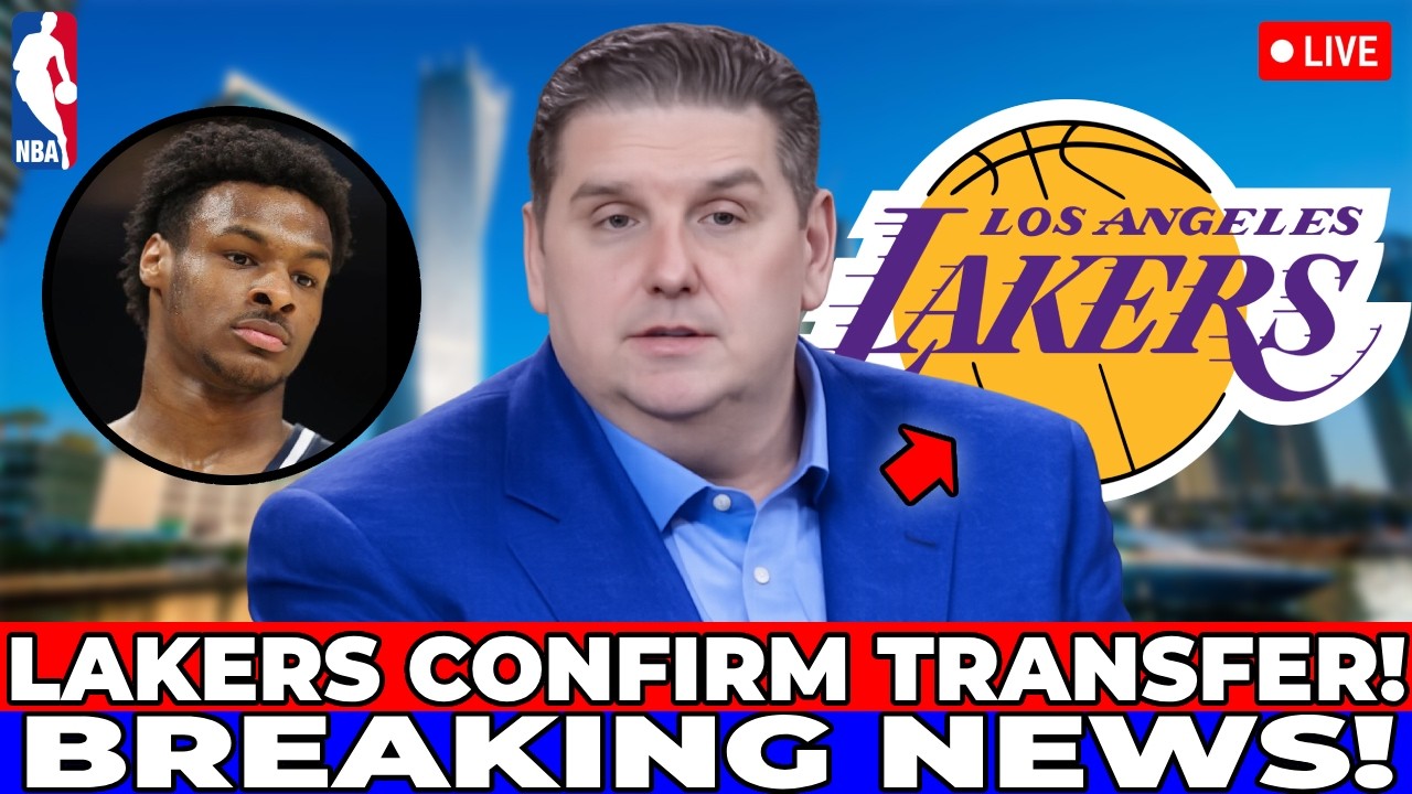 LAKERS ANNOUNCE BRONNY JAMES' TRANSFER AFTER GAME AGAINST THE WARRIORS! LOS ANGELES LAKERS NEWS