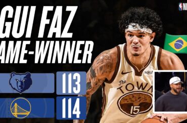 GUI SANTOS faz a CESTA DA VITÓRIA na virada dos WARRIORS - Melhores Momentos