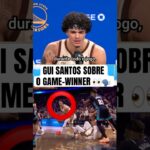 A ALEGRIA DO GUI 🤩🇧🇷 #nba