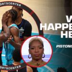 PISTONS & HORNETS BRAWL 🥊 'A moment of growth for Charlotte' - Monica McNutt | SportsCenter