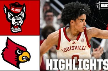 NC State Wolfpack vs. Louisville Cardinals | Full Game Highlights | ESPN College Basketball