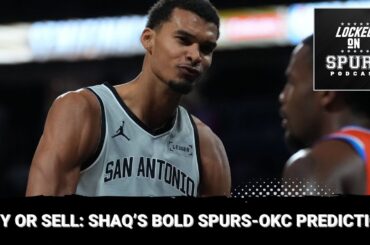 Buy or sell: Shaquille O’Neal's bold San Antonio Spurs-Thunder WCF prediction