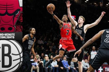Chicago Bulls at Brooklyn Nets - Game Highlights (2/10/26) | CHSN Bulls