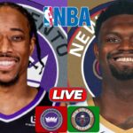 🔴LIVE : Sacramento Kings Vs New Orleans Pelicans | NBA | PLAY BY PLAY | SCOREBOARD