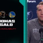Tuomas Iisalo Press Conference | Grizzlies vs.Warriors