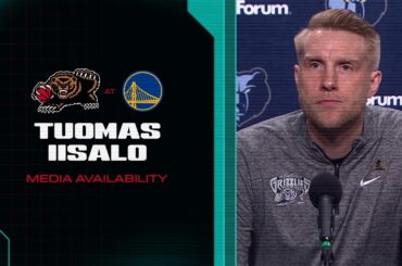 Tuomas Iisalo Press Conference | Grizzlies vs.Warriors