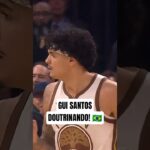 Gui Santos TRABALHANDO BEM no início do jogo! 🇧🇷 #GuiSantos #NBA #shorts