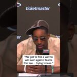 Bam after losing to the Utah Jazz