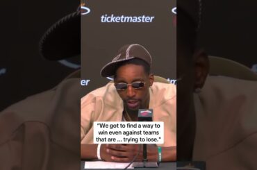 Bam after losing to the Utah Jazz