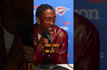 Jalen Williams: “This group makes it fun to come to work”