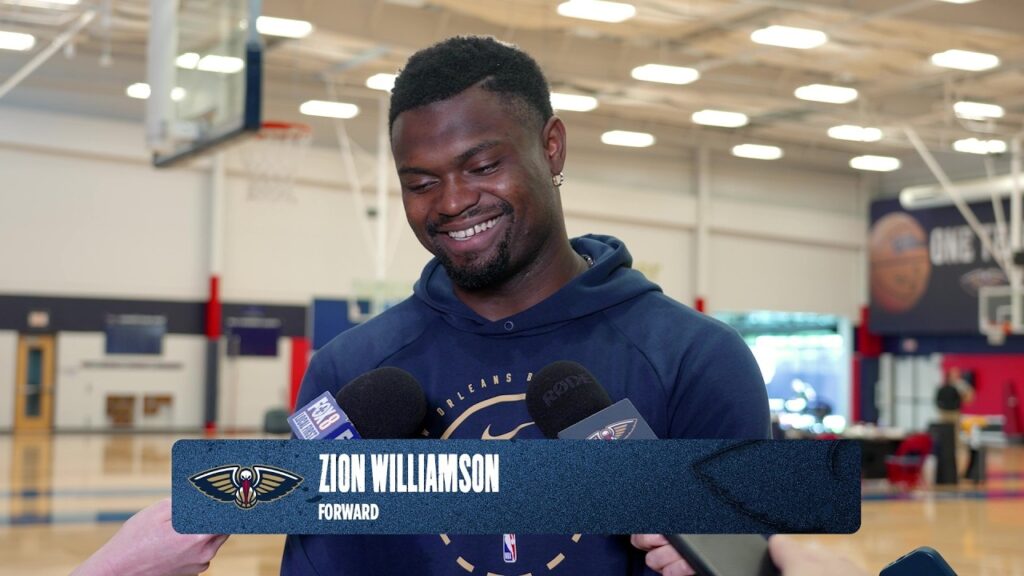 Zion Williamson on Herb Jones, Defensive Pride, Miami Heat | New Orleans Pelicans