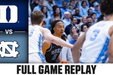 Duke vs. North Carolina Full Game Replay | 2025-26 ACC Men's Basketball