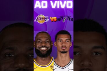 Apresentação Los Angeles Lakers Vs San Antonio Spurs