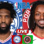 Philadelphia 76ers Vs Portland Trail Blazers | NBA | PLAY BY PLAY | SCOREBOARD | Feb 10 2026