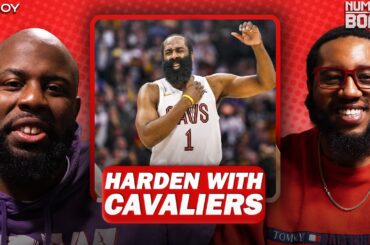 How the Cleveland Cavaliers look with James Harden in two games | Numbers on the Board | NBA on NBC