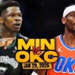 Minnesota Timberwolves vs Oklahoma City Thunder Full Game Highlights | Jan 29, 2026 | FreeDawkins