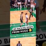 HIGHLIGHTS: Hugo González backs down from nobody 😤 #hugogonzalez #bostonceltics #nba