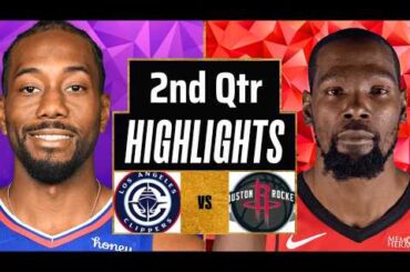 LA Clippers vs Houston Rockets Full Game Highlights 2nd Qtr | Feb 10 | 2026 NBA Highlights