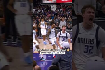 WHAT A SEQUENCE 😳 #cooperflagg #dallasmavericks #nba #basketball