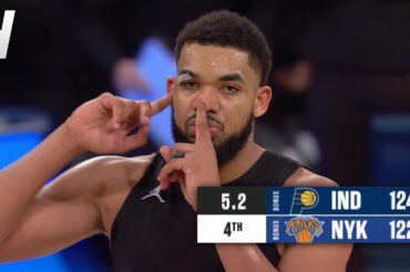 The Knicks & Pacers WENT OVERTIME 😳 INTENSE ENDING