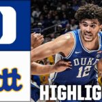 Duke Blue Devils vs. Pittsburgh Panthers | Full Game Highlights | ESPN College Basketball