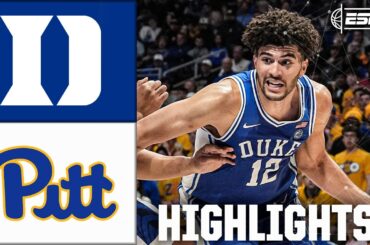 Duke Blue Devils vs. Pittsburgh Panthers | Full Game Highlights | ESPN College Basketball