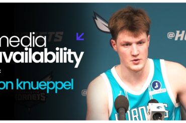 Hornets vs Pistons: Kon Knueppel Postgame Media Availability | 2/9/2026