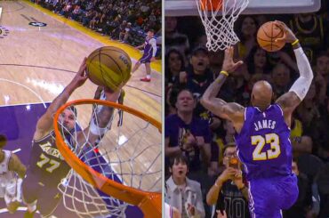 Luka & LeBron Put on a DUNK FEST vs 76ers 😱🔥