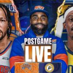 Knicks Fold In OT Loss To Pacers | Live Call-Ins & Reactions | Post Game Show | EP 694