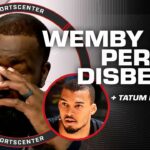 Perk is left SPEECHLESS by Wemby in Spurs-Lakers 😱 + Knicks' success STARTS with KAT | SportsCenter