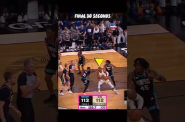 Breathtaking Final 30 Seconds Starting with a Jumpball 🫨 Grizzlies at Warriors #nba #shorts