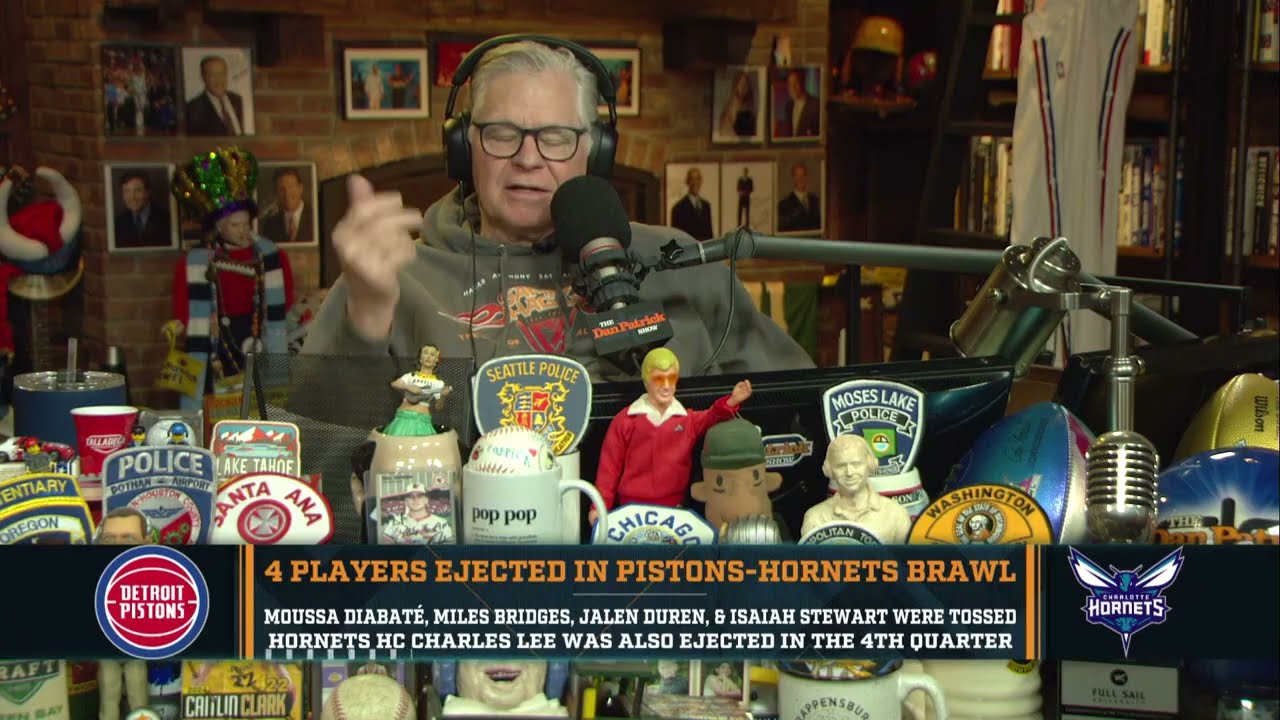 Dan Patrick Has No Tolerance For Punches Being Thrown In Pistons-Hornets Brawl | 2/10/26